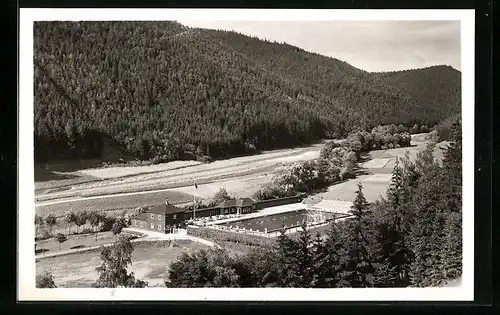 AK Leutenberg i. Thür., Blick auf das Bad im Ilmtal