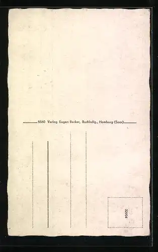 AK Homburg a. Saar, Besucher in den Höhlen