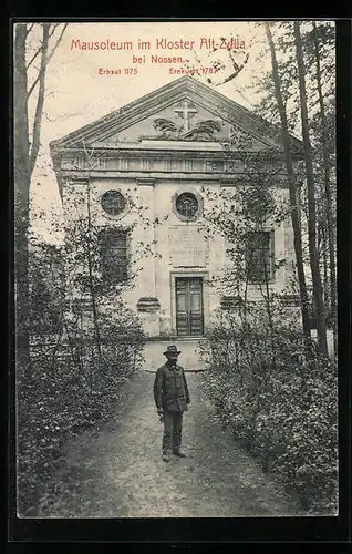 AK Nossen, Mausoleum im Kloster Alt-Zella