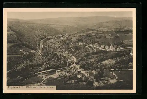 AK Eppstein i. T., Blick vom Kaisertempel