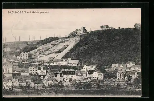 AK Bad Kösen, Blick v. d. Saline aus