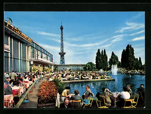 AK Berlin, Restaurant-Cafe am Funkturm