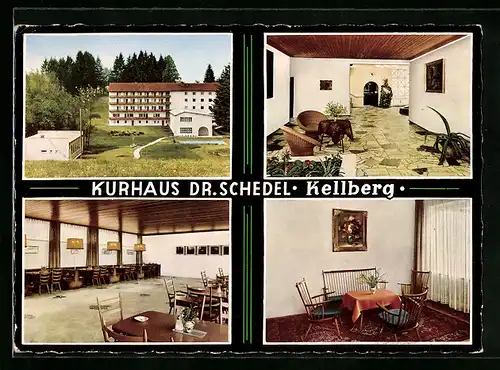 AK Kellberg üb. Passau, Kurhaus Dr. Schedel