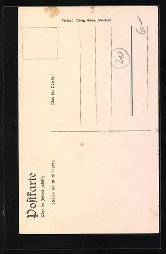 Künstler-AK Bielefeld, Altstädter Kirche