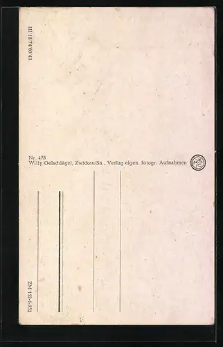 AK Kirchberg / Sa., V. d. N. Genesungsheim Ernst Grube der Sozialversicherung A. d. ö. R.