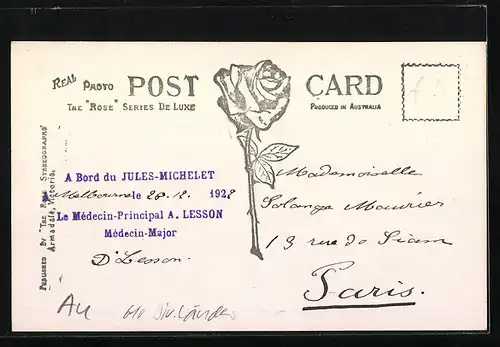 AK Melbourne, Looking West Along Collins Street