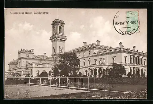 AK Melbourne, Government House