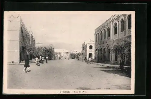 AK Djibouti, Rue du Port