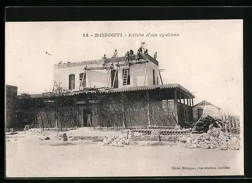 AK Djibouti, Effets d'un cyclone
