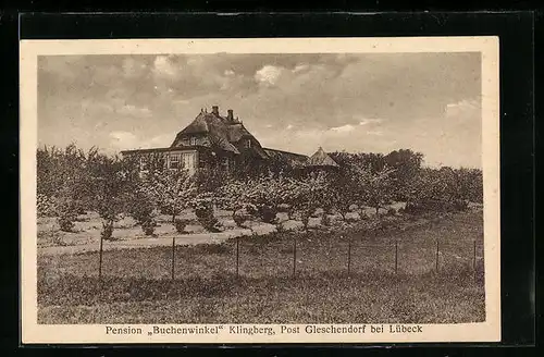 AK Klingberg bei Gleschendorf, Pension Buchenwinkel