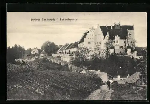 AK Sandersdorf / Schambachtal, Schloss