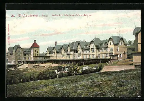 AK St. Andreasberg / Harz, Heilstätte Oderberg-Gebhardsheim