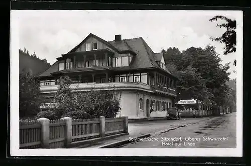 AK Sitzendorf, Hotel zur Linde