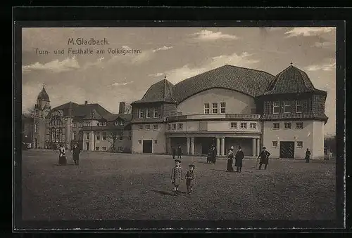 AK Mönchengladbach, Turn- und Festhalle am Volksgarten