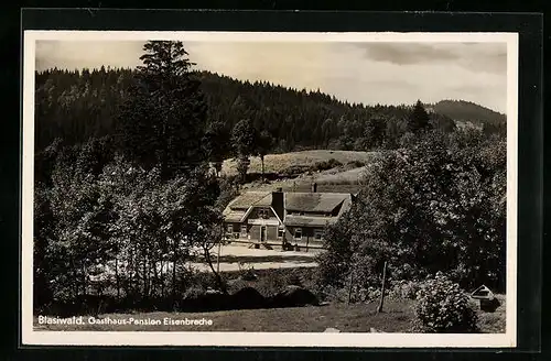 AK Blasiwald, Gasthaus-Pension Eisenbreche