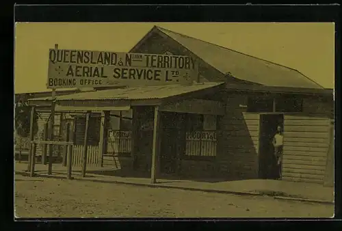 AK Longreach, one of Quantas First Offices at Duck Street