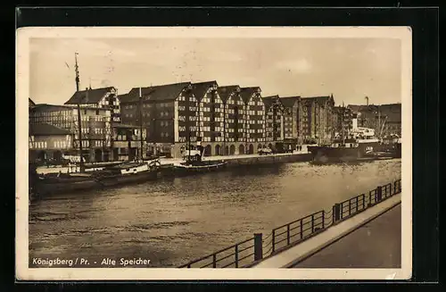 AK Königsberg i. Pr., Alte Speicher