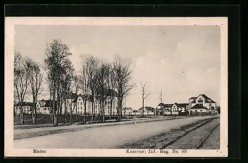 AK Mainz, Kaserne des Infanterie-Regiments No. 88