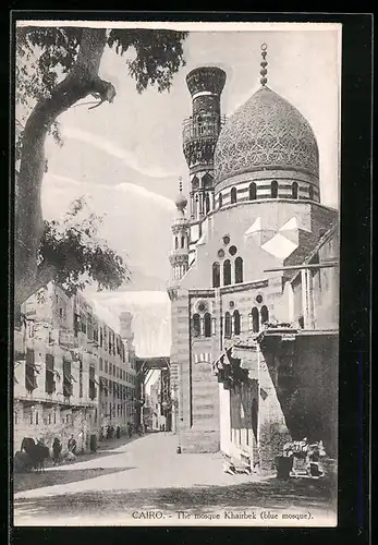 AK Caire, The mosque Khairbek (blue mosque)