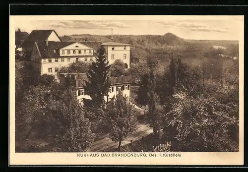 AK Bad Brandenburg a. Iller, Blick zum Kurhaus