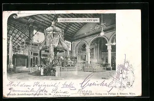 AK Wien, Jubiläums-Ausstellung 1898, Silberhof