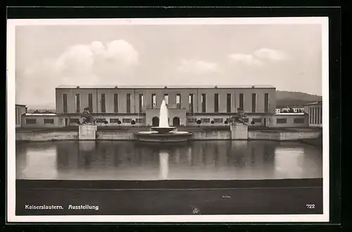 AK Kaiserslautern, Ausstellung-Blick auf das Ausstellungsgelände