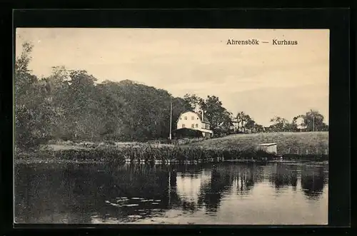 AK Ahrensbök, Blick zum Kurhaus