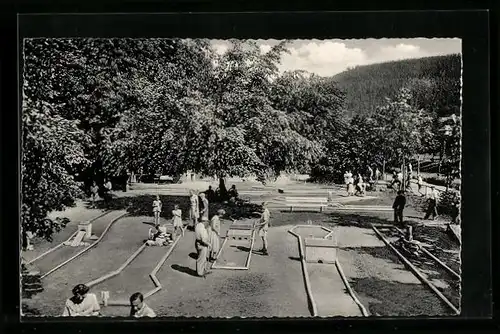 AK Bad Liebenzell im Schwarzwald, Klein-Golfplatz