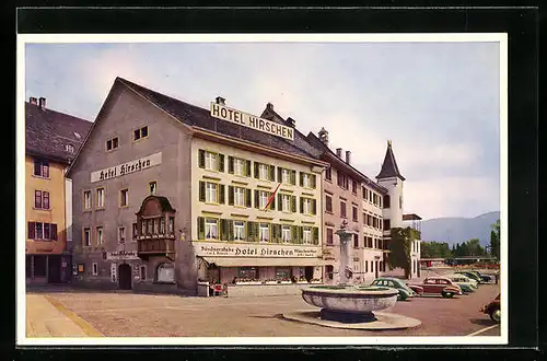 AK Rapperswil am Zürichsee, Hotel Hirschen