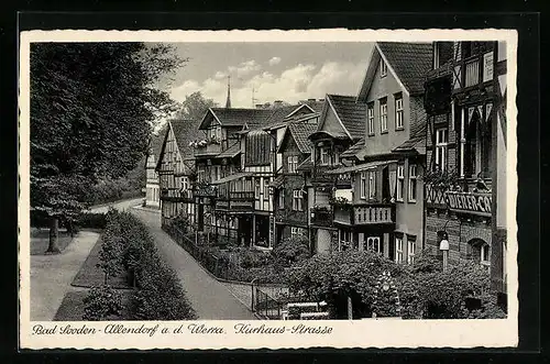 AK Bad Sooden-Allendorf a. d. Werra, Kurhaus-Strasse