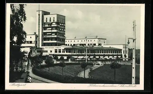 AK Stuttgart, Höhenrestauration Schönblick