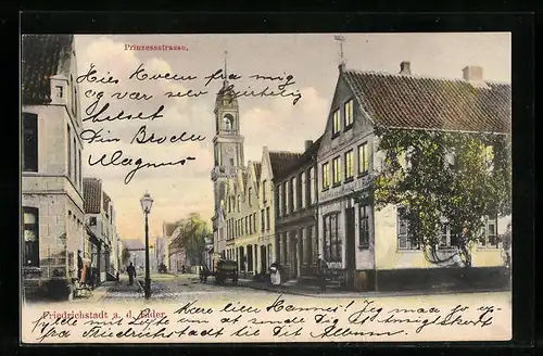 AK Friedrichstadt a. d. Eider, Prinzessstrasse