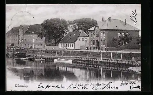 AK Tönning, Hafen mit Hauptzollamt