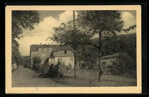 AK Bad Sooden-Allendorf a. W., Fremdenheim Hainsmühle