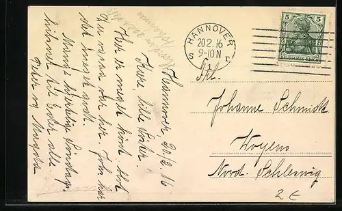 AK Hannover-Herrenhausen, Palmenhaus