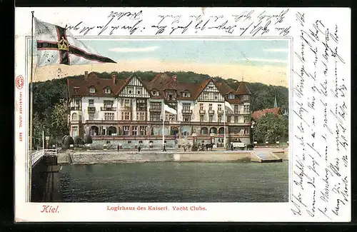 AK Kiel, Logirhaus des Kaiserl. Yacht-Clubs