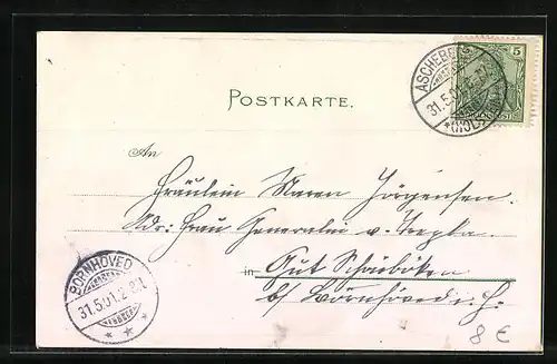 AK Ascheberg, Blick zum Schloss