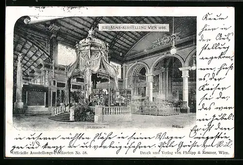 AK Wien, Jubiläums-Ausstellung 1898, Silberhof