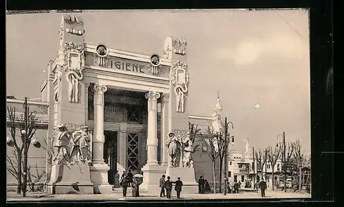 AK Milano, Esposizione di Milano 1906, Igiene-Arch. Bongi, Ausstellung