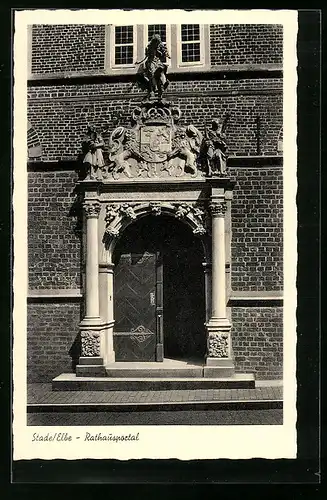 AK Stade /Elbe, Das Rathausportal