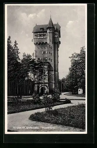 AK Grafenwöhr, Truppenübungsplatz, Wasserturm