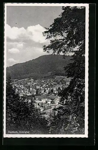 AK Haslach /Kinzigtal, Gesamtansicht aus der Vogelschau