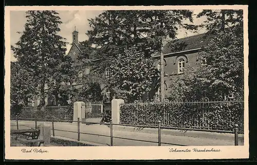 AK Bad Polzin, Johanniter Krankenhaus, Strassenansicht