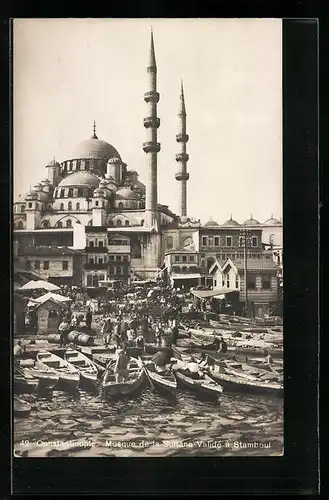 AK Constantinople, Mosque de la Sultane Valide à Stamboul