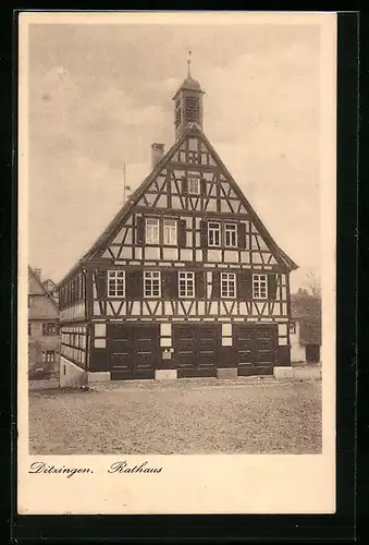 AK Ditzingen, Das Rathaus