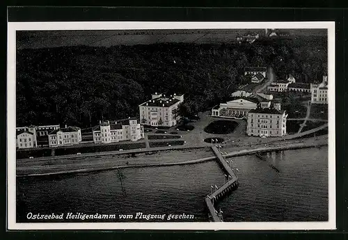 AK Heiligendamm /Ostsee, Ortsansicht vom Flugzeug aus