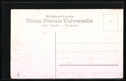 AK Jerusalem, Teilansicht aus der Vogelschau