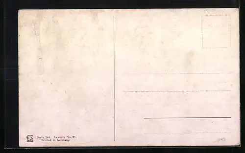 Künstler-AK Jaffa, Ortsansicht mit Strand und Booten