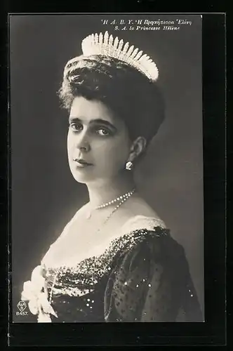 AK Prinzessin Hélène von Griechenland
