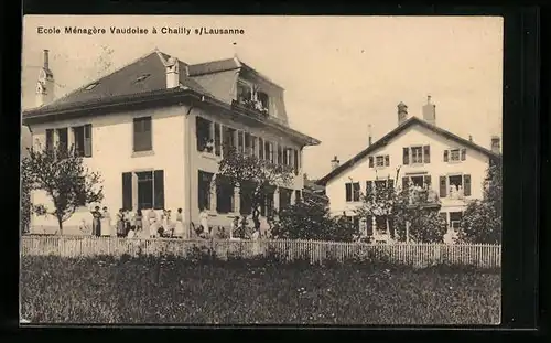 AK Chailly-sur-Lausanne, Ecole Ménagère Vaudoise